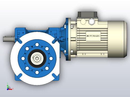 蜗轮减速器NMRV-P 090 i-60前视缩略图