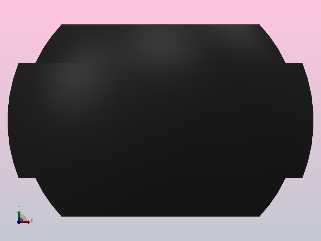 S球面单耳接杆[125]气缸附件前视图