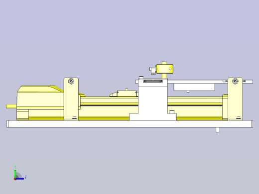 一款垫圈排出机3D模型左视缩略图