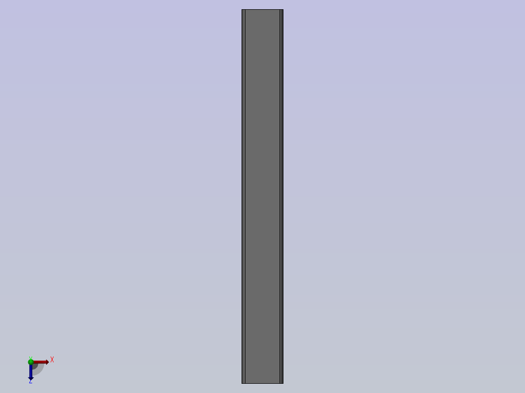 方通40×20×1．2x180(普通钢)俯视图
