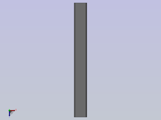 方通40×20×1．2x180(普通钢)俯视缩略图