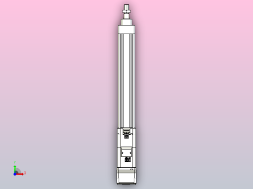 轻载电动缸TPA-ESR40-1210C-L300-MR-W-P40-C3前视缩略图