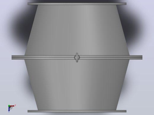 SJG型 斜流风机[2.5F-300]俯视缩略图