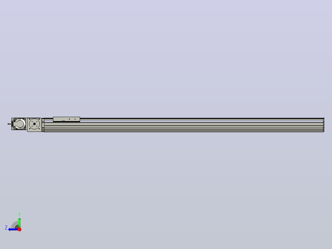 MT136BT半封闭皮带滑台[MT136BT.L100.1200.L.M40.C3]右视图