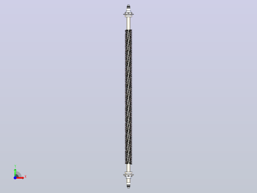 翅片直加热器长度600mm前视缩略图