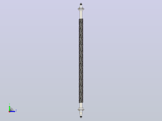 翅片直加热器长度600mm左视缩略图