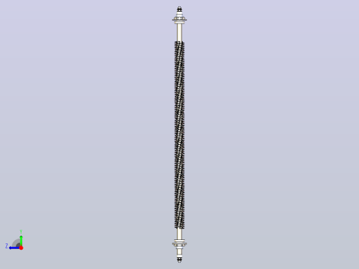 翅片直加热器长度600mm右视缩略图