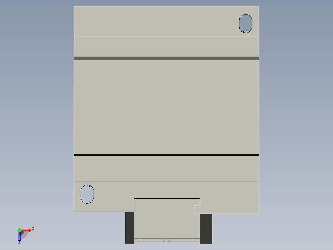 三菱接触器S-T21 AC200V 2A2B C俯视图