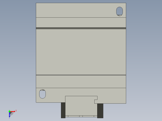 三菱接触器S-T21 AC200V 2A2B C俯视缩略图