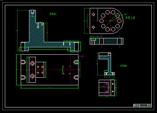 0057-输出轴机械加工工艺规程及10×φ20孔夹具设计缩略图
