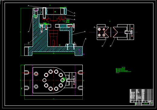 0057-输出轴机械加工工艺规程及10×φ20孔夹具设计缩略图
