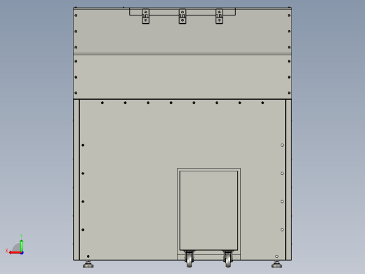 管子坡口机3D模型后视缩略图