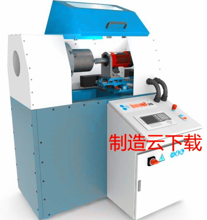 管子坡口机3D模型