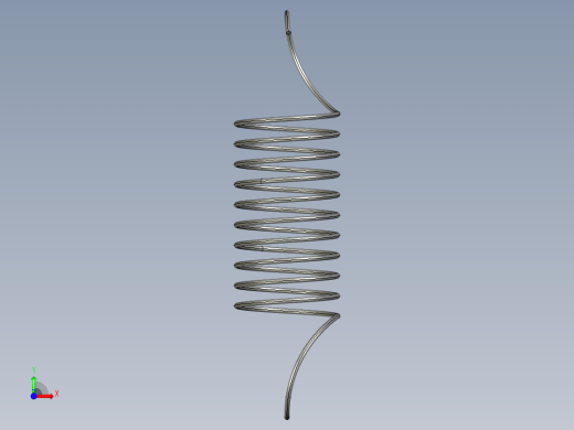 solidworks 连接弹簧前视缩略图