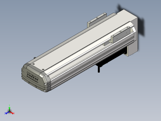 Toyo东佑达直线模组-ETH13-300-BM-200W+煞車正等轴测缩略图