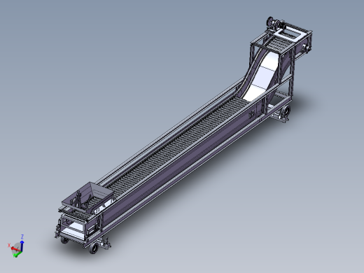 B29-大型输送机 密封防漏的鳞板输送机