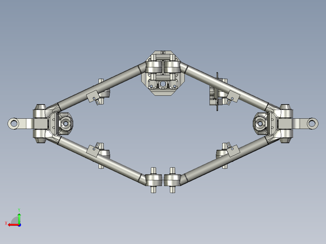 悬浮先锋汽车后视图