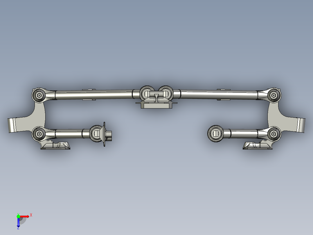 悬浮先锋汽车俯视图