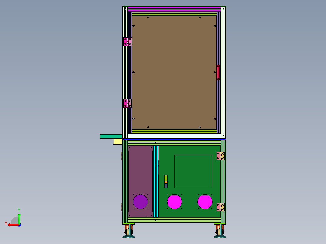 测量存档车载音响仪器后视图