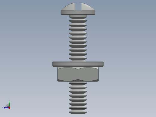 紧固件-No.6-32 Screw-01右视缩略图