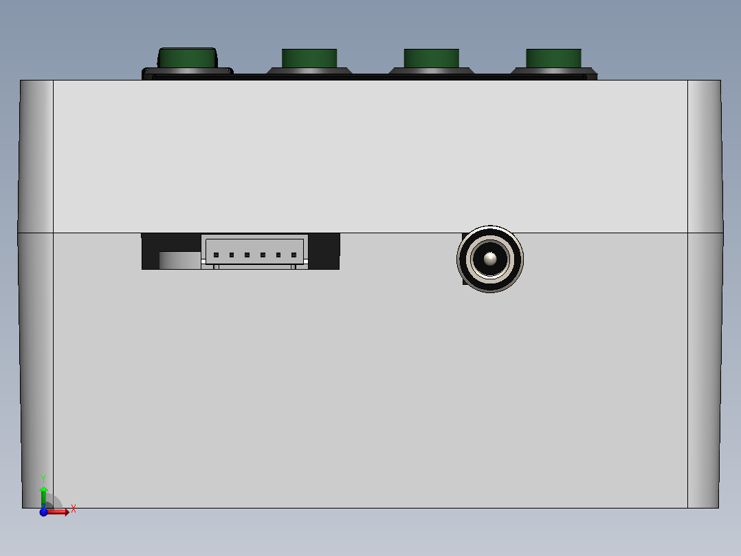 电器柜 电控柜 (33) 机械设计素材前视图