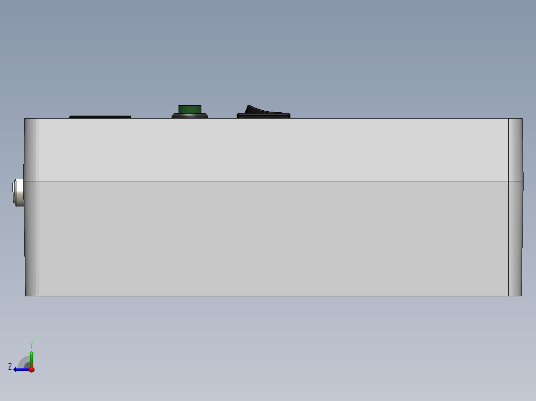 电器柜 电控柜 (33) 机械设计素材右视图