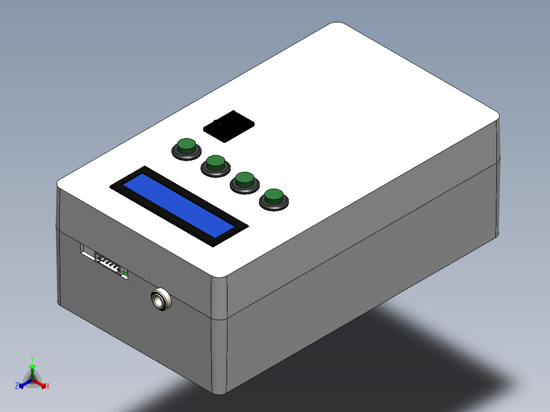 电器柜 电控柜 (33) 机械设计素材正等轴测图