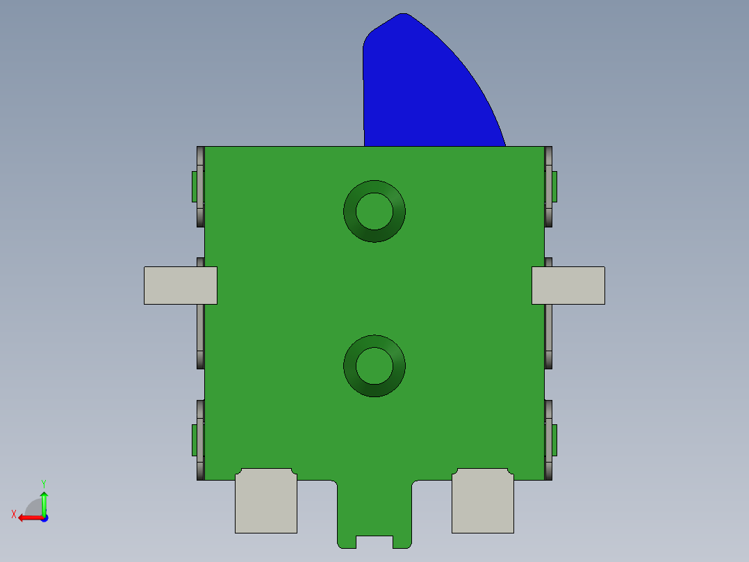 12HL型探测器开关后视图