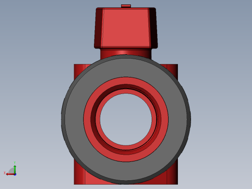 PVC管件-2in BALL VALVE后视缩略图