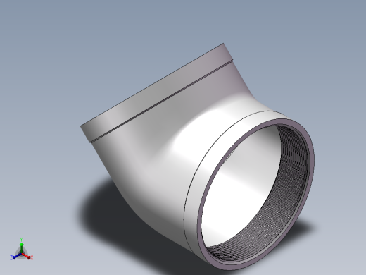 弯头-45°等径 DN100