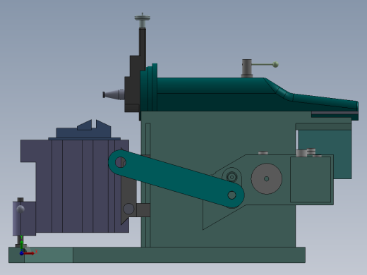 牛头刨床主传动系统设计【 含CAD图纸】前视缩略图