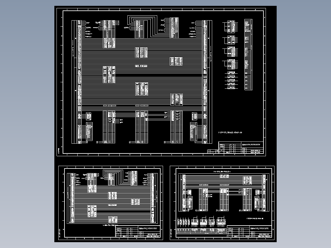 500kV线路,断路器保护及故障录波部分竣工图
