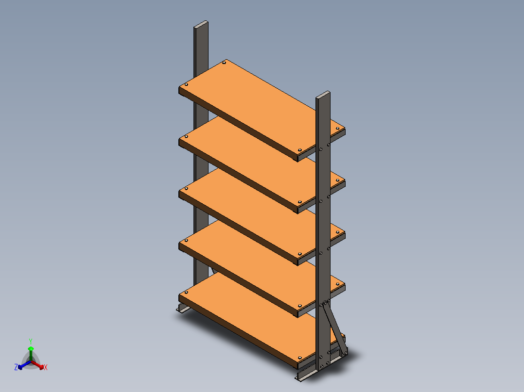 架子10正等轴测图