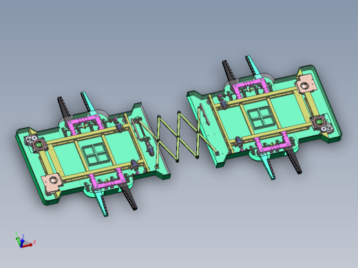 夹持式自动泊车机器人