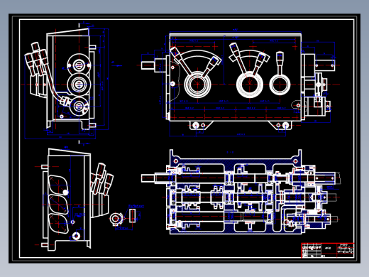 ca6140型车床进给箱设计全套含cad图纸
