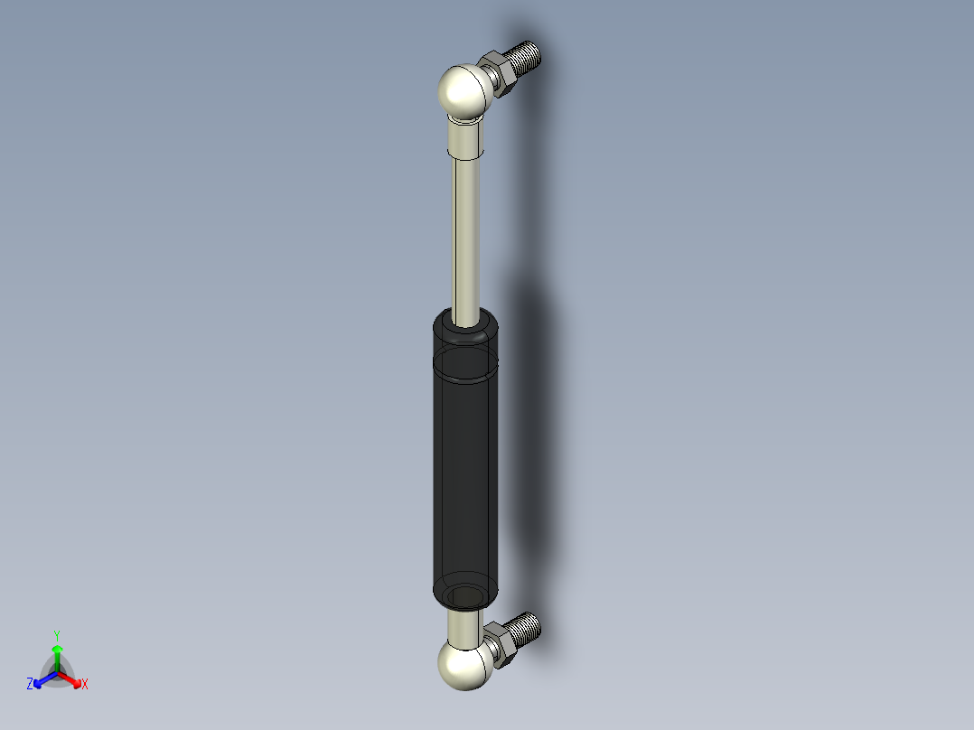 Q气压弹簧B310000006(25KG L260 和尚頭)