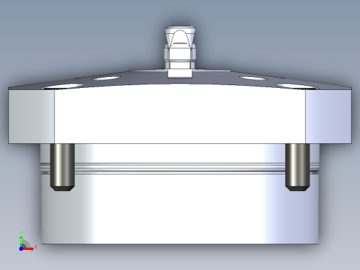 KOSMEKSWH2070-G多系列多零件图纸模型前视缩略图