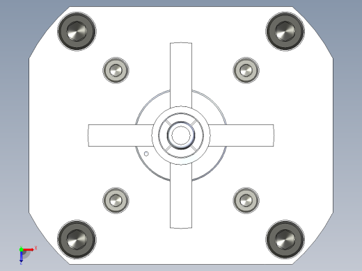 KOSMEKSWH2070-G多系列多零件图纸模型俯视缩略图