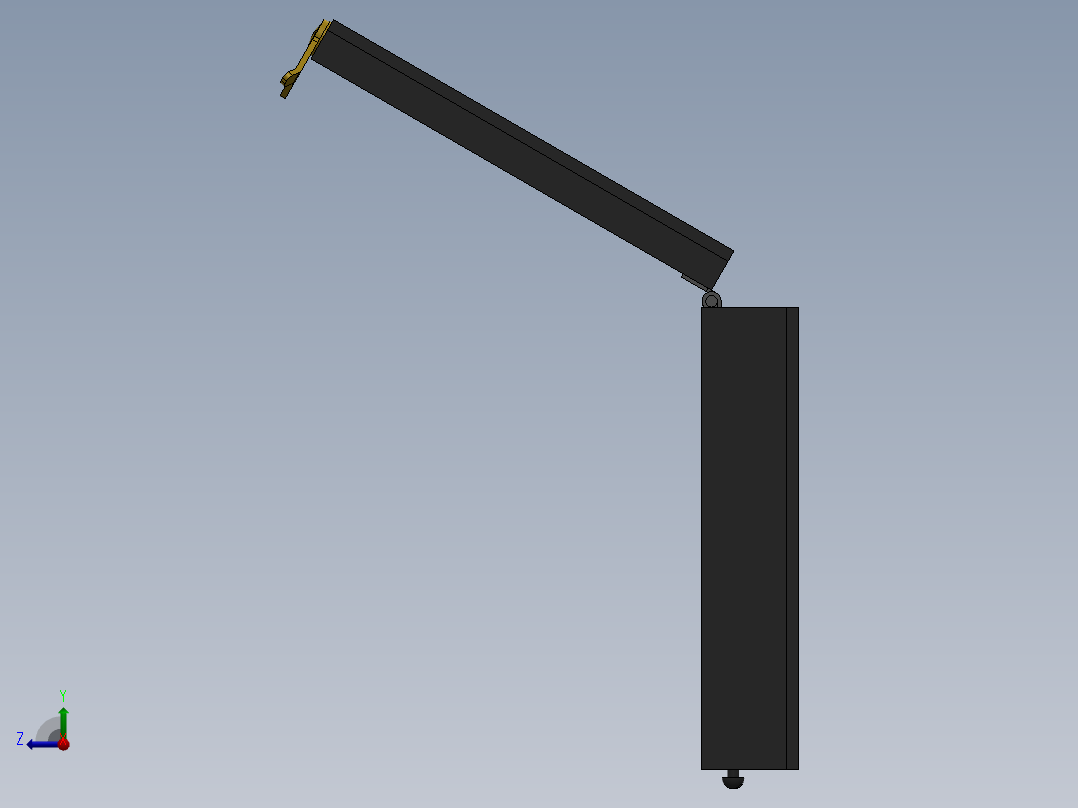 1-2英寸千分尺右视图