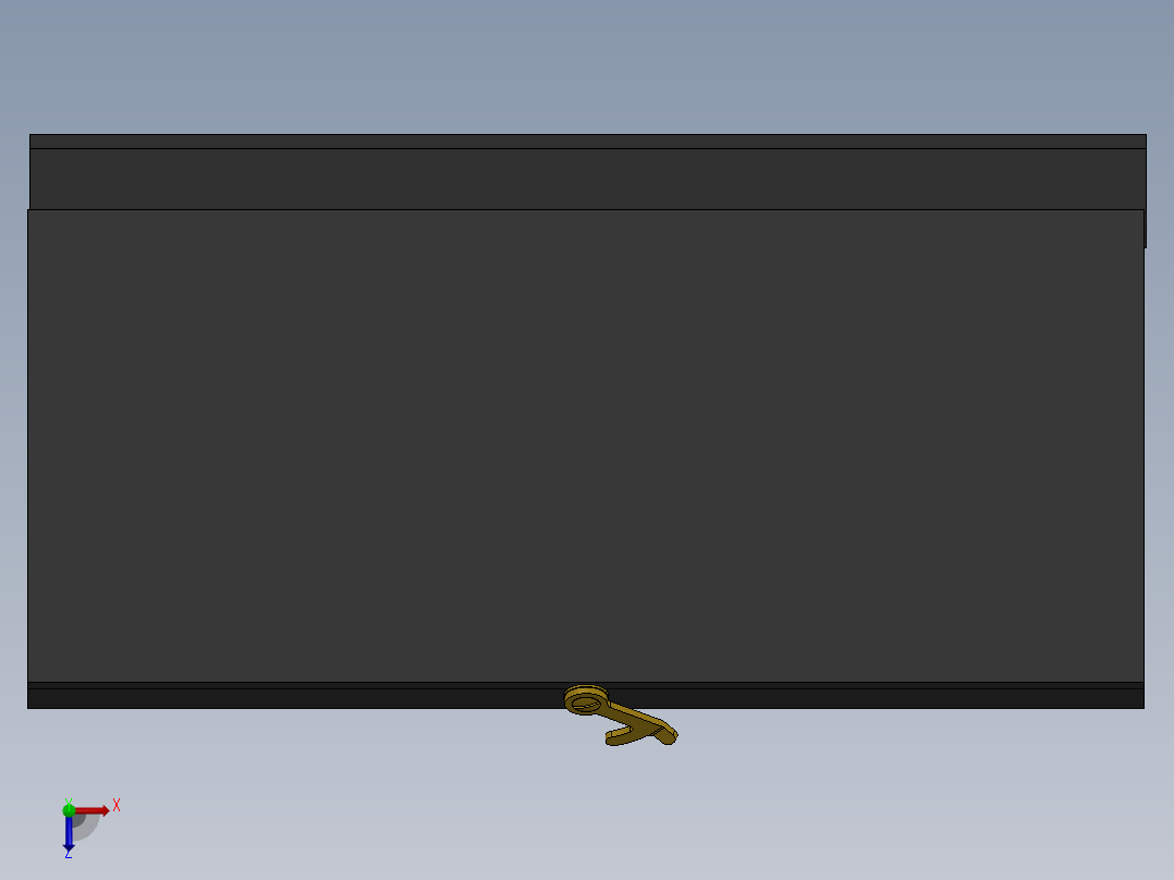 1-2英寸千分尺俯视图
