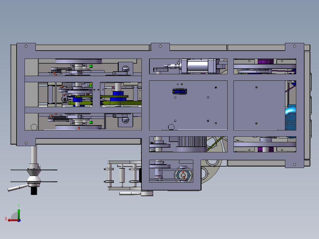 一次性纸杯机 sw21后视图