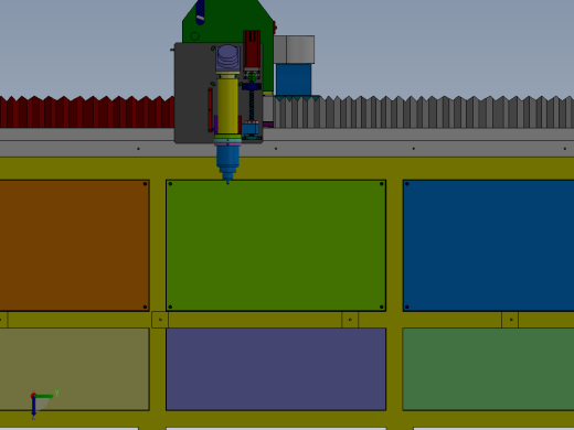 坐标激光打标焊接机sw17可编辑