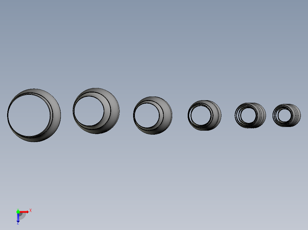 管件接头、螺纹接头、三通(47)俯视图