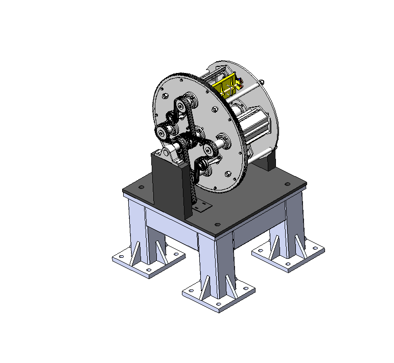 圆棒研磨机（sw18可编辑+工程图）