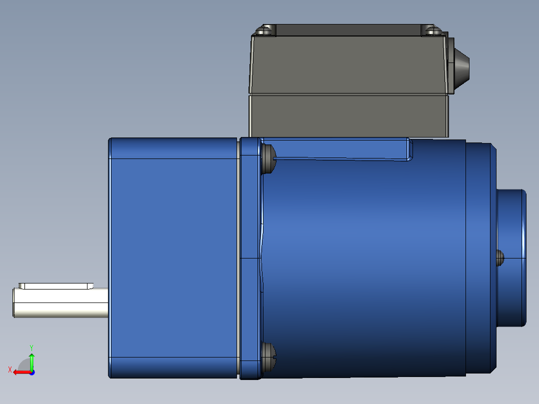 YT系列调速电机-25yt01-180后视图