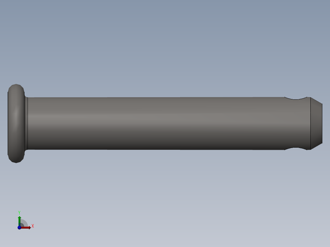 GB882-88 销轴B型8×45前视图