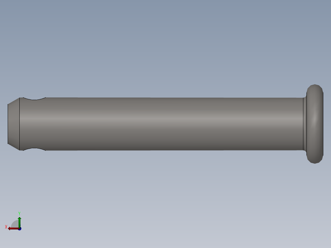 GB882-88 销轴B型8×45后视图