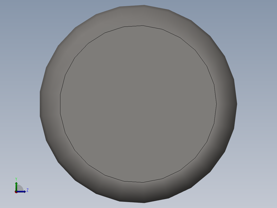 GB882-88 销轴B型8×45左视图