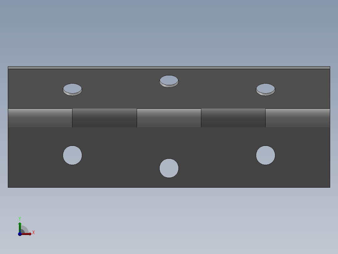 铰链、-合页hinge-d前视图