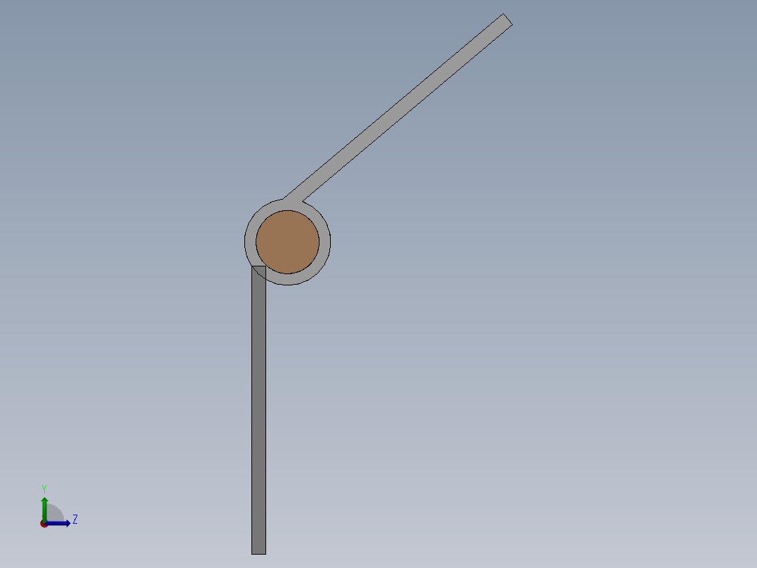 铰链、-合页hinge-d左视图